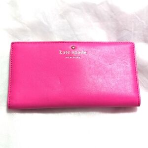 Kate Spade slim wallet (pink/magenta)